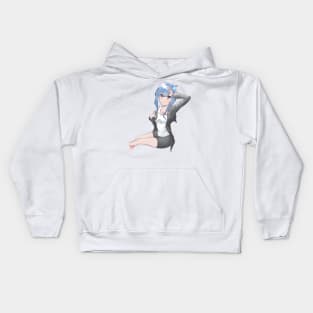 Suisei Relax time! Bigger chest variant Kids Hoodie